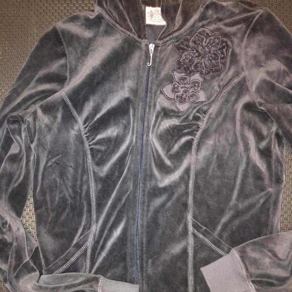 💰SOLD-NWT Juicy Couture velour hoodie tracksuit - Picture 2 of 4